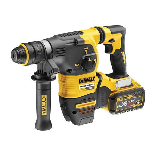 Dewalt Power Tools DCH334X2 Brushless Q/C Chuck SDS Plus Hammer 54V 2 x 9.0Ah Li-ion