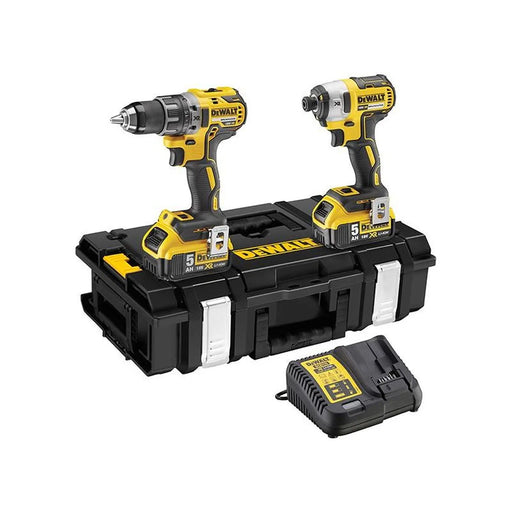 Dewalt Power Tools DCK266P2 XR Brushless Twin Pack 18V 2 x 5.0Ah Li-ion