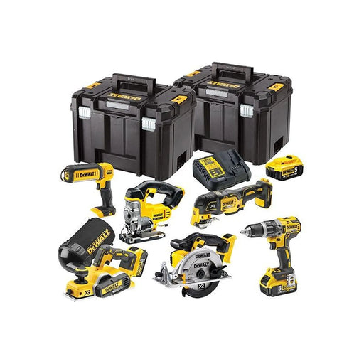 Dewalt Power Tools DCK665P3T XR Compact 6 Piece Woodworking Kit 18V 3 x 5.0Ah Li-ion