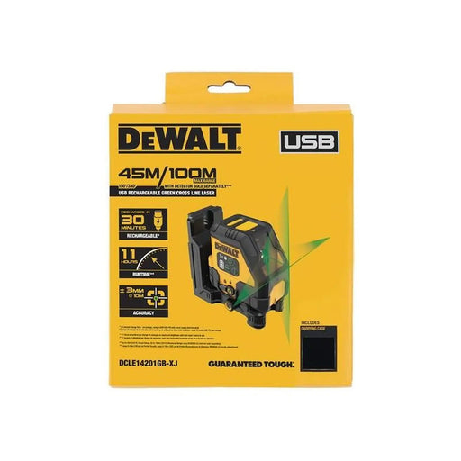 DeWALT Power Tools DeWalt DCLE14201 USB Green Beam Laser Level