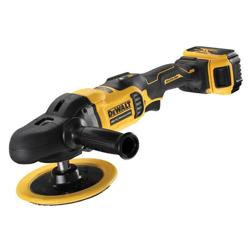 Dewalt Power Tools DCM849P2 XR Brushless Rotary Polisher 180mm 18V 2 x 5.0Ah Li-ion
