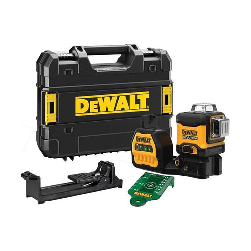 Dewalt Power Tools DCE089 NG18 3 x 360° Green Multi-Line Laser 12/18V Bare Unit
