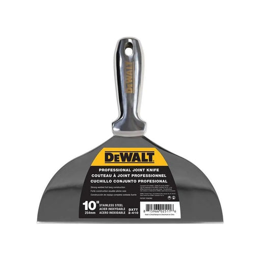 Dewalt Drywall Stainless Steel Jointing/Filling Knife 250mm (10in)