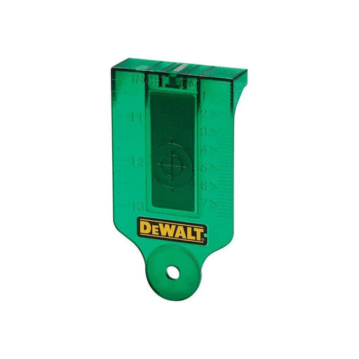 DeWALT Power Tools DeWalt DE0730G Green Laser Target Card with Magnetic Base