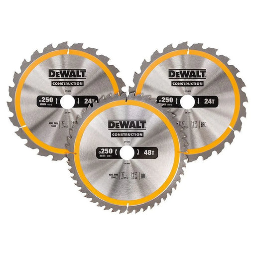 DeWALT Power Tools DeWalt DT1964 Circular Saw Blade 3 Pack