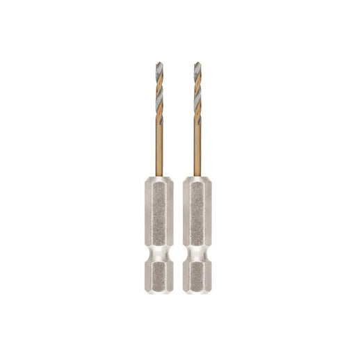 Dewalt Power Tools BLACK&GOLD Hex HSS-G Drill Bits (2) 2.0mm