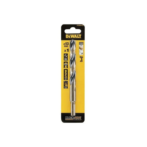 DeWALT Power Tools DeWalt Black&Gold HSS Drill Bit 13mm Professional Tool