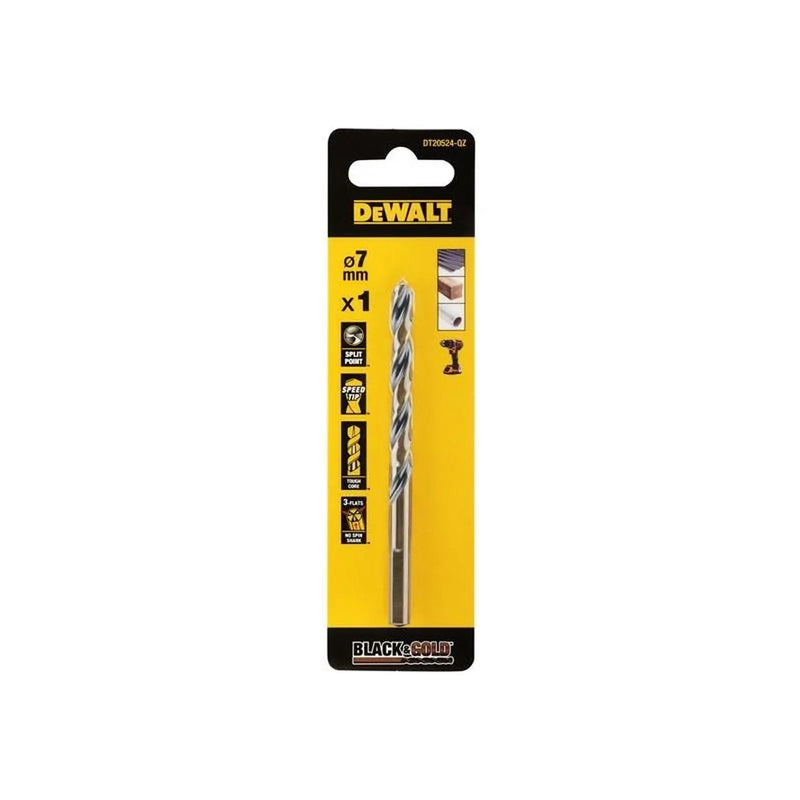 DeWALT Power Tools DeWalt HSS Drill Bit 7.0mm Premium Quality