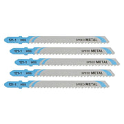 DeWALT Power Tools DeWalt HSS Jigsaw Blades Pack of 5 for Metal Cutting