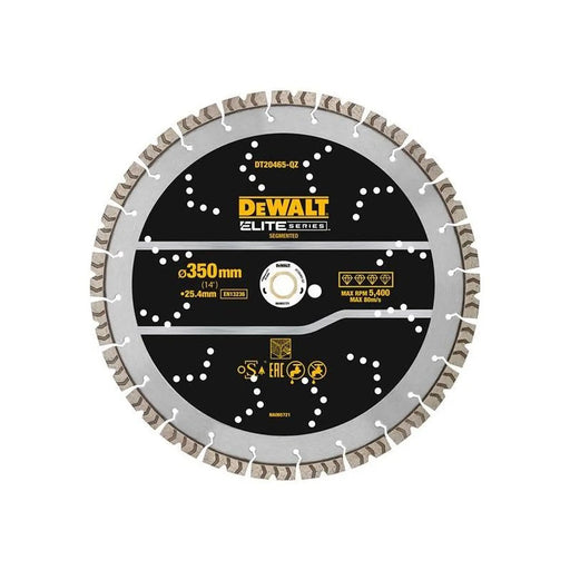 DeWALT Power Tools DeWalt ELITE SERIES Diamond Segmented Wheel for Concrete