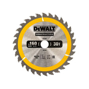 DeWALT Power Tools DeWalt Circular Saw Blade 160mm 30T for Professional Use