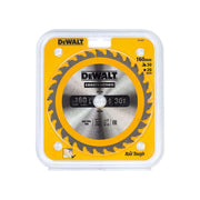 DeWALT Power Tools DeWalt Circular Saw Blade 160mm 30T for Professional Use