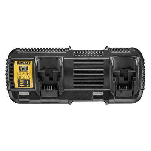 DeWALT Power Tools DeWalt DCB132 XR Dual Port Charger for Li-Ion Batteries