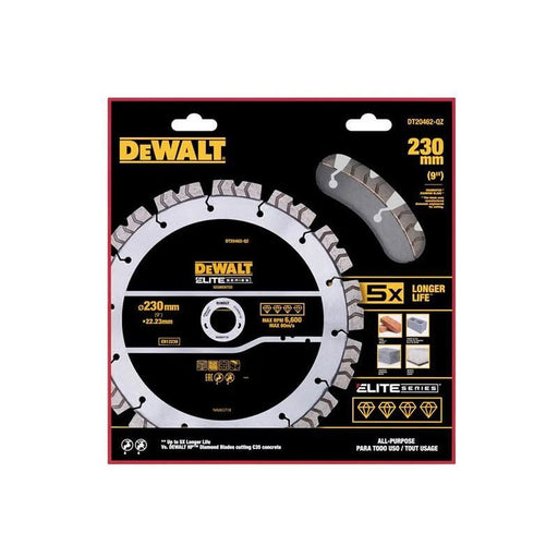 DeWALT Power Tools DeWalt Elite Series Diamond Segmented Wheel 230mm