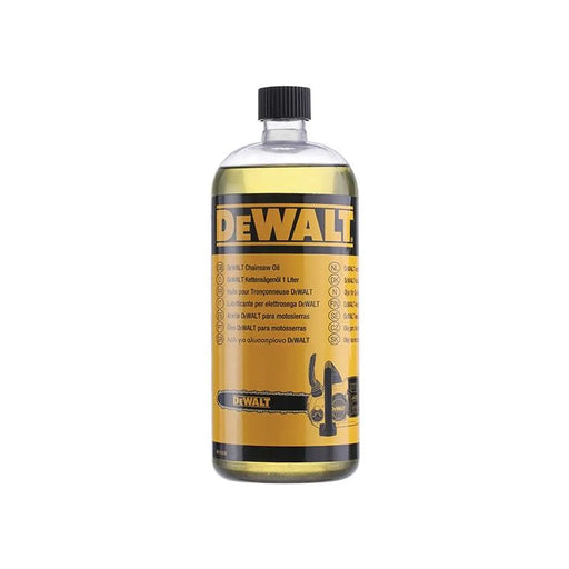 DeWALT Power Tools DeWalt Chainsaw Oil 1 Litre Heavy Duty Protection