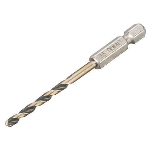 DeWALT Power Tools DeWalt 3.5mm Hex HSS-G Drill Bit Premium Quality
