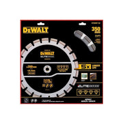 DeWALT Power Tools DeWalt Asphalt Diamond Segmented Wheel 350 x 25.4mm
