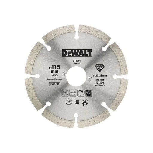 DeWALT Power Tools DeWalt Dry Diamond Blade 115mm 2 Pack