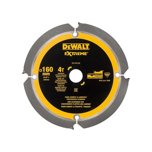 DeWALT Power Tools DeWalt PCD Fibre Cement Circular Saw Blade 160mm