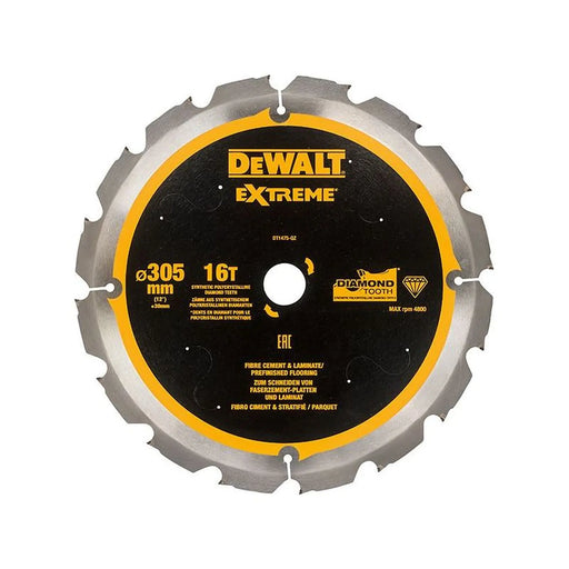DeWALT Power Tools DeWalt Extreme PCD Fibre Cement Circular Saw Blade