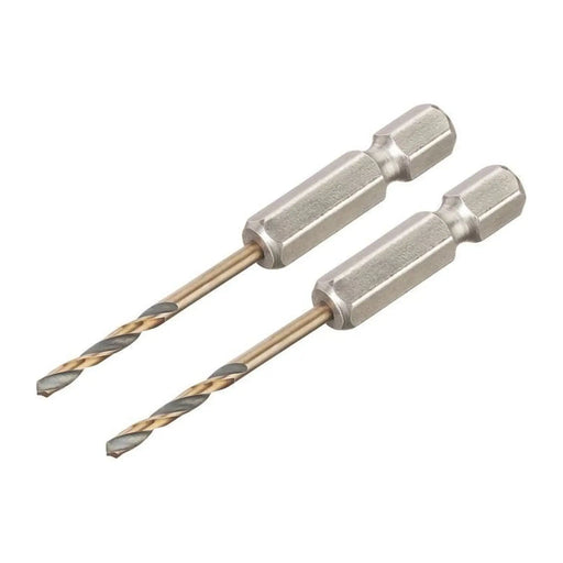 Dewalt Power Tools BLACK&GOLD Hex HSS-G Drill Bits (2) 2.5mm
