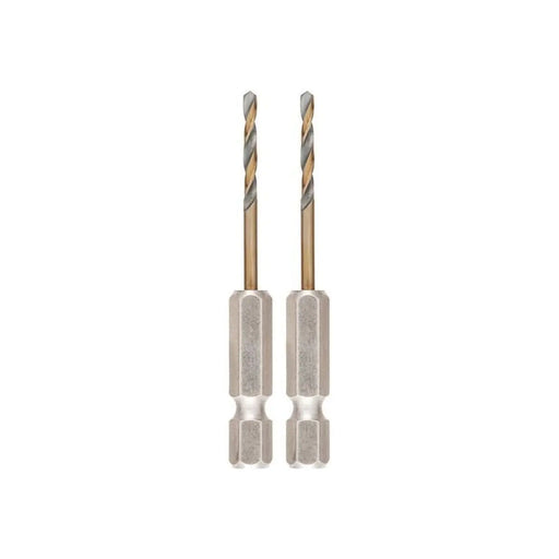 Dewalt Power Tools BLACK&GOLD Hex HSS-G Drill Bits (2) 2.5mm