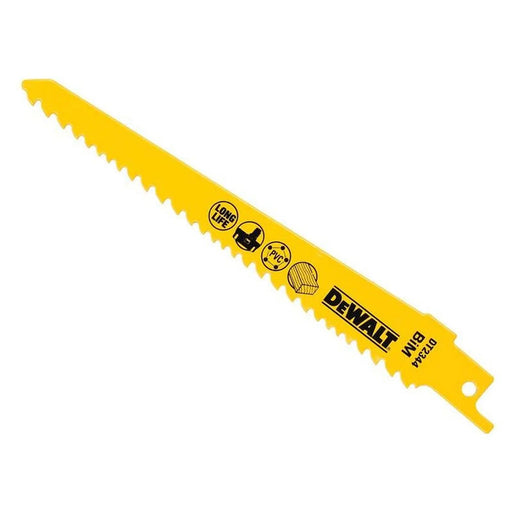 DeWALT Power Tools DeWalt Bi-Metal Reciprocating Blades Pack of 5