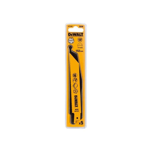 DeWALT Power Tools DeWalt Bi-Metal Reciprocating Blade for Tough Plastics