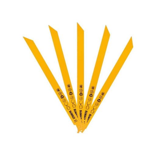 DeWALT Power Tools DeWalt Bi-Metal Reciprocating Saw Blades for Professionals