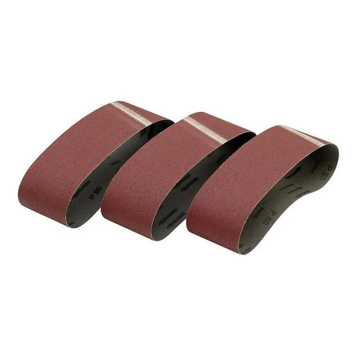 DeWALT Power Tools DeWalt Sanding Belts 533x75mm Heavy Duty Pack of 3