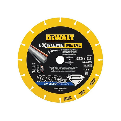 DeWALT Power Tools DeWalt Extreme Metal Cut Off Saw Blade 230mm
