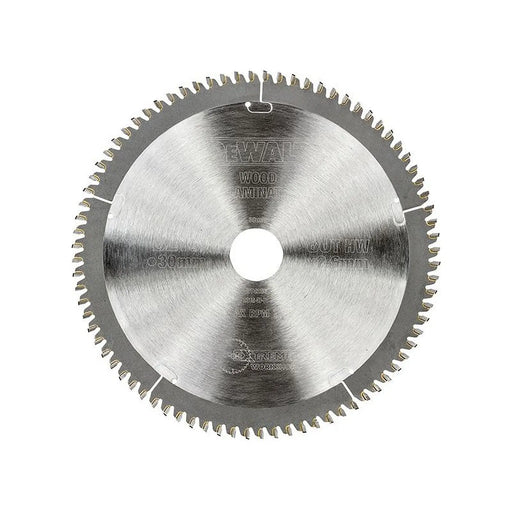 DeWALT Power Tools DeWalt Circular Saw Blade 216mm Extra Fine Finish