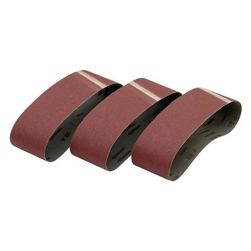Dewalt Power Tools Sanding Belt 533 x 75mm 60G Pack of 3
