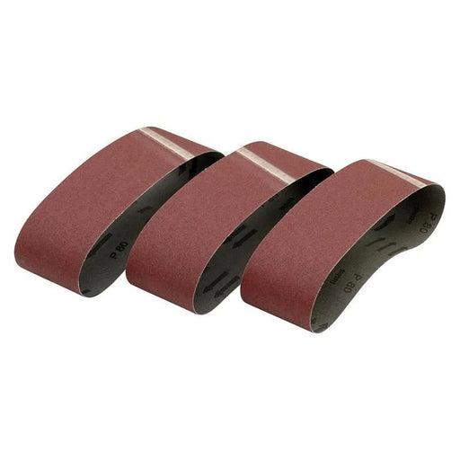 DeWALT Power Tools DeWalt Sanding Belts 533x75mm Heavy Duty Pack of 3