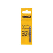 DeWALT Power Tools DeWalt HSS-G Jobber Drill Bit 3.2mm High-Speed Steel