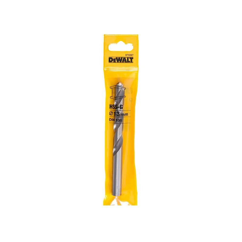 DeWALT Power Tools DeWalt HSS-G Jobber Drill Bit 13mm Precision Ground