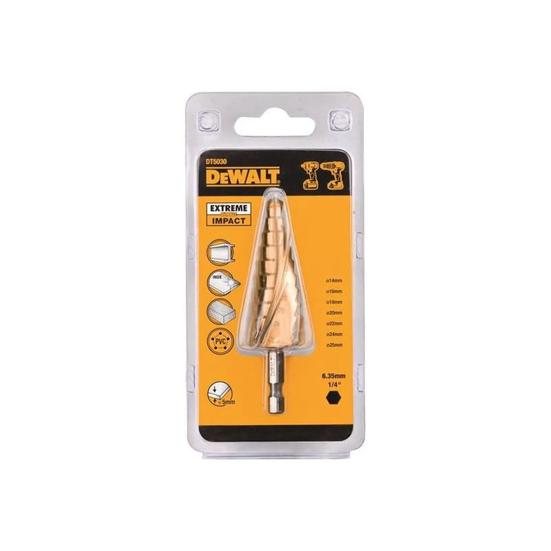 DeWALT Power Tools DeWalt Extreme Step Drill Bit 14-25mm Heavy Duty