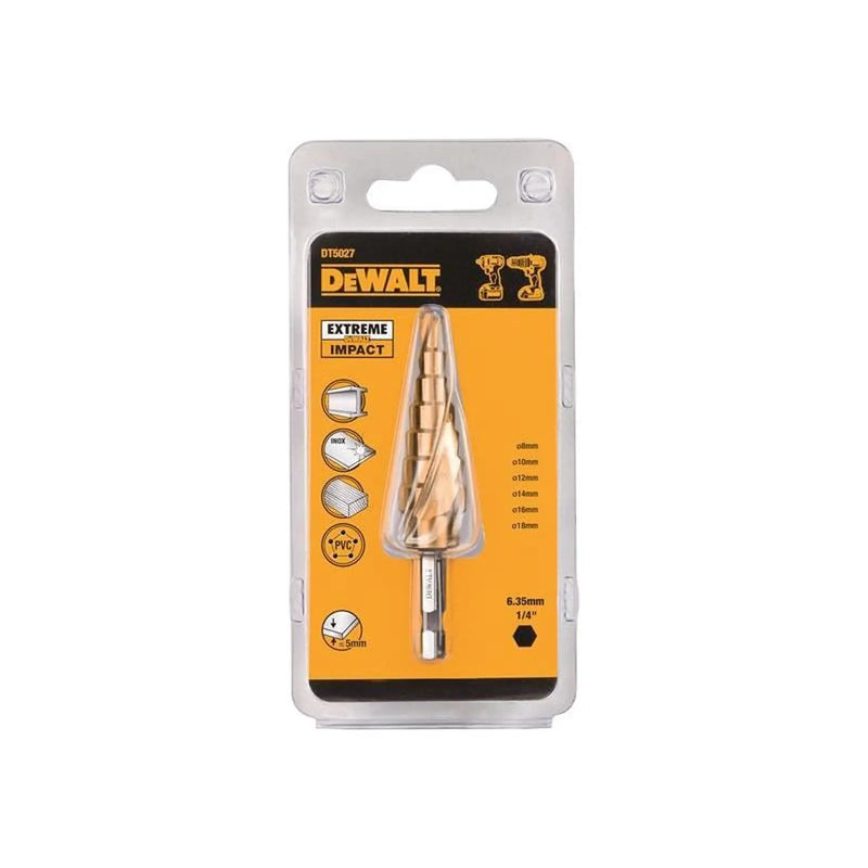 DeWALT Power Tools DeWalt Extreme Step Drill Bit 8-18mm for Metal