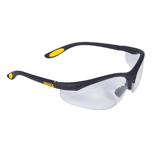 DeWALT Power Tools DeWalt Reinforcer Safety Glasses Clear Lens UV Protection