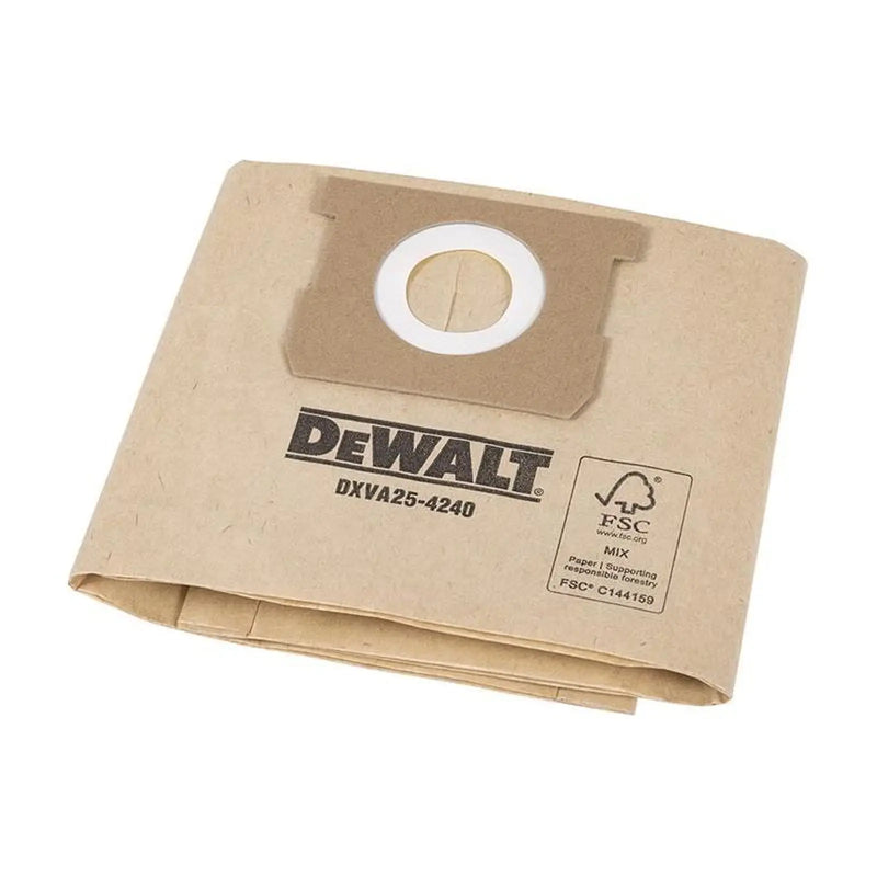 DEWALT Vacuum DeWalt DXVA25-4240 Dust Bags Pack of 3