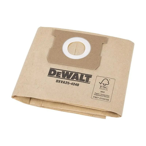 DEWALT Vacuum DeWalt DXVA25-4240 Dust Bags Pack of 3