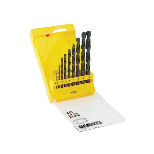 DeWALT Power Tools DeWalt DT5911 HSS-R Jobber Drill Bit Set 10 Piece
