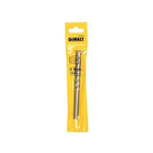 Dewalt Power Tools Masonry Drill Bit 14.0mm OL:150mm WL:82mm