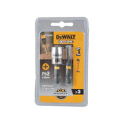 Dewalt Power Tools Impact Torsion Bits PH2 x 50mm (x2) and Magnetic Screwlock Sleeve