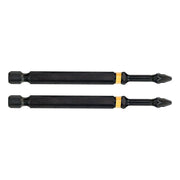 Dewalt Power Tools Extreme Impact Torsion Bits PZ2 x 85mm (Pack 2)