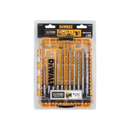 DeWALT Power Tools DeWalt SDS Plus Extreme 2 Drill Bit Set 10 Piece