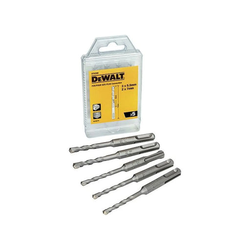 Dewalt Power Tools DT9398 SDS Plus Drill Bit Set, 5 Piece