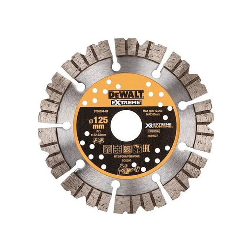 DeWALT Power Tools DeWalt Extreme Diamond Cutting Blade 125mm