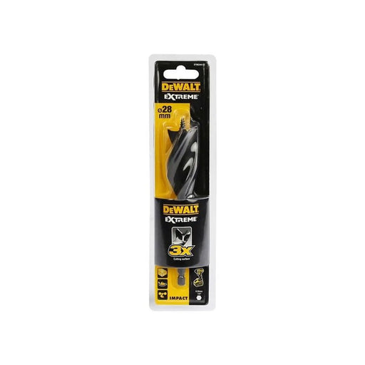 DeWALT Power Tools DeWalt Extreme Tri-Flute Spade Bit 28 x 152mm