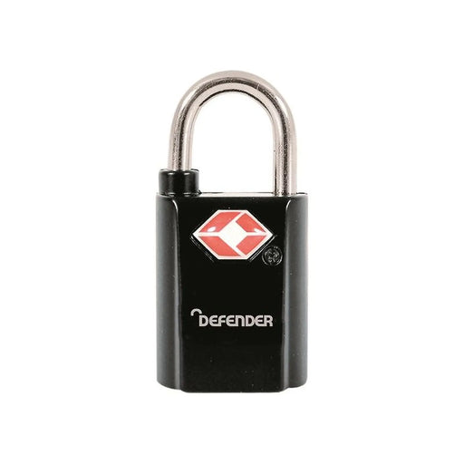 DEFENDER TSA Padlock Twin Pack with Keyed Alike Feature